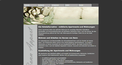 Desktop Screenshot of bonn-appart.de